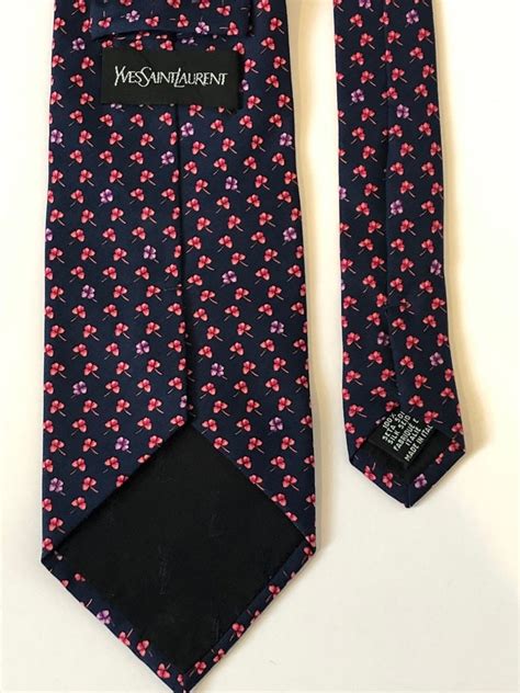 Saint Laurent Blue Tie Ties for Men for sale 